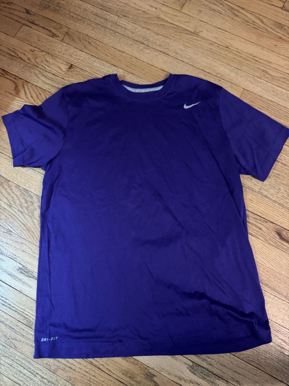Nike Purple Short Sleeve Dri-FIT Crew Tee